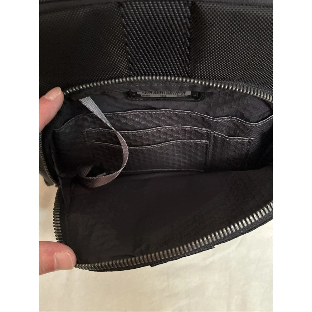 Tumi Alpha Bravo Barksdale Crossbody Bag Ballistic Nylon Black 232309D Mens